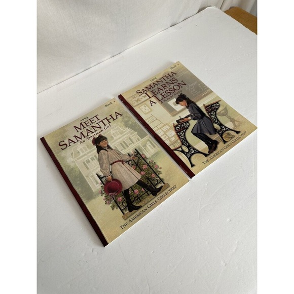 American Girl Collection: Meet Samantha/Learns a Lesson/ 2- Book Set - Picture 2 of 3